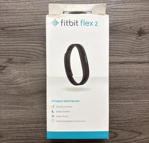 Pulsera Fitbit Flex 2 Fitness Rastreador de Actividad Negra FB403BK Sellada - Imagen 1 de 7