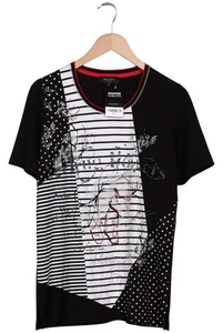 Bexleys t-shirt donna maglietta maniche corte taglia M nera #dxu38vn - Foto 1 di 5