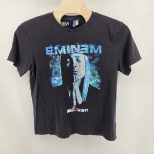 Camiseta Álbum Recuperación Eminem Talla Grande L Negra Estampado Gráfico - Imagen 1 de 7