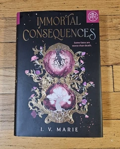 Immortal Consequences I.V. Marie Hardcover Delacorte Press Book Of The Month - Picture 1 of 7