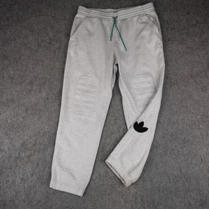 Pantalones deportivos Adidas para hombre XL gris trébol panel de rodilla jogger puños polar M30841 - Imagen 1 de 19