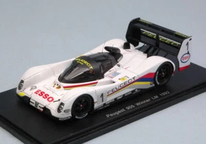 SPARK MODEL 43LM92 PEUGEOT 905 N.1 WINNER LM 1992 D.WARWICK-Y.DALMAS-M.BLUNDELL - Foto 1 di 1