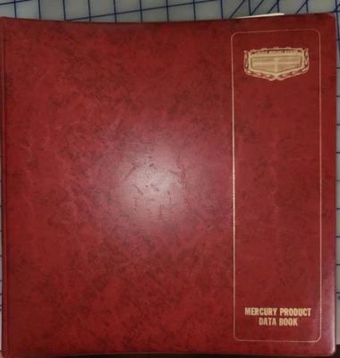 Libro de datos Mercury Product Facts 1971 álbum distribuidor Cougar Cyclone Foto 1 de 4