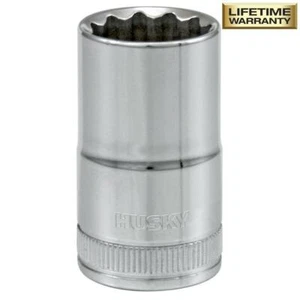 (1) Husky 13 mm toma cromada métrica 1/2 unidad 12 puntos 631855 ¡ENVÍO RÁPIDO! Z38 - Imagen 1 de 1