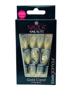 Nazila Nail Glitz Gold Carat - Picture 1 of 2