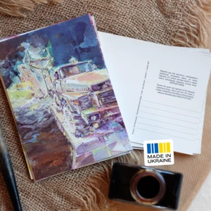 POSTKARTE JaneB TMM - schwere mechanisierte Brücke. Die Ingenieurkräfte der Ukraine - Bild 1 von 10