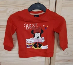 Minnie Maus - Langarmshirt Gr. 86/92 rot DISNEY NEU/OVP - Bild 1 von 5