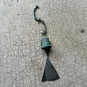 MCM Brutalist Wind Chime/ Bell Sculpture Paolo Soleri Cosanti Arconsanti Bronze - Picture 1 of 22