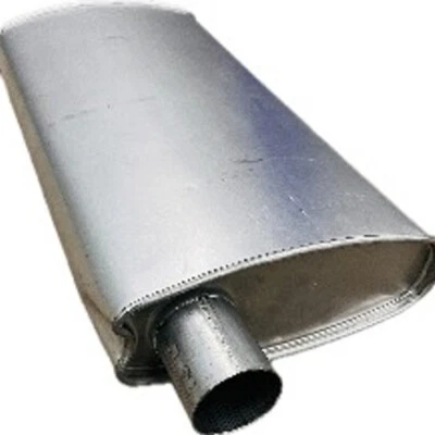 1966-1974 MOPAR BBody Performance Muffler - HEMI Style 383/440/HEMI NEW - Image 1 of 3