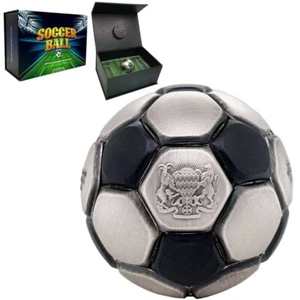 FUSSBALL (WELTCUP) 2022 30 Gramm reines Silber antike kugelförmige Münze - TSCHAD - Bild 1 von 8