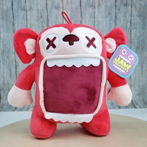 Ganasce contagocce 10" peluche scimmia rossa buona roba animale mostro nuovo con etichette - Foto 1 di 7