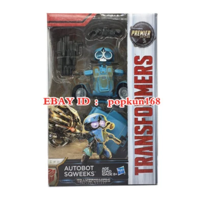 New Transformers Sqweeks Autobot Hasbro The Last Knight Action Figure Kids Toys - Image 1 of 4