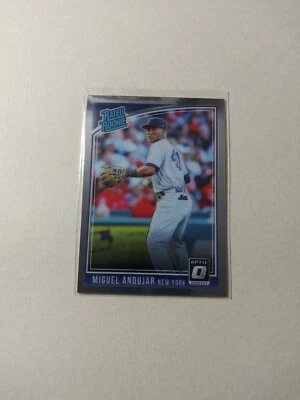 2018 Donruss Optic Baseball Rated Rookie #31 Miguel Andujar New York Yankees - Image 1 of 2