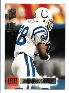 Topps Stadium Club 1994 primer día edición Marshall Faulk #605 novato RC HOF - Imagen 1 de 2