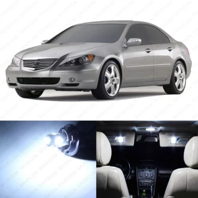 Paquete de 14 luces interiores LED blancas para Acura RL 1999-2004 + HERRAMIENTA Foto 1 de 4