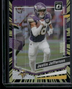 2023 Panini Donruss Optic Justin Jefferson #125 - Electricity 54/69 - Picture 1 of 2