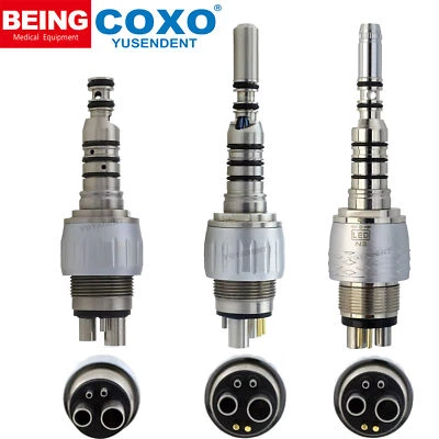 For KaVo MULTIflex Coupler 4/6Hole BEING Dental Handpiece Coupling Fiber Optic - Image 1 of 4