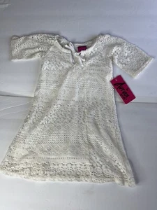 Aviva Girls White Colored Dress Size 6 - Picture 1 of 5