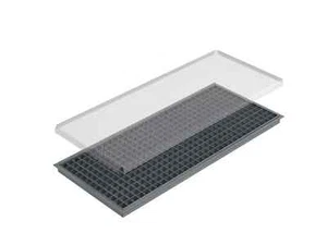 easy life Lichtschachtabdeckung 60 x 120 cm Alu  Kellerschacht Netz Gitter Rost - Bild 1 von 4