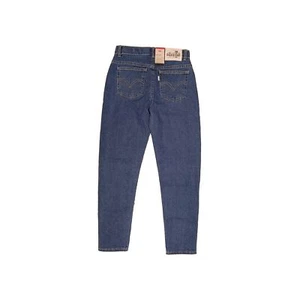 NEW Levi's Silvertab Jeans Mini Mom High Rise Loose Tapered Denim Girls Size 10 - Picture 1 of 9