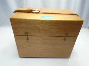 Vintage Brunson 2208014 Surveying Transit Level Base With Wood Case - Picture 1 of 8