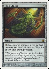 1x Jade Statue - LP - 9th Edition - SPARROW MAGIC - mtg -