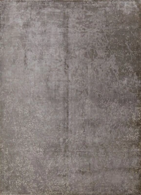 Stylish Handcrafted Living Room Rug 8x10 ft Luxurious Hand-knotted Wool Rug - Image 1 of 4