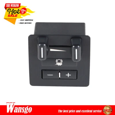 Interruptor de freno de remolque negro adecuado para Silverado Sierra Suburban Tahoe 2007-14 Foto 1 de 4