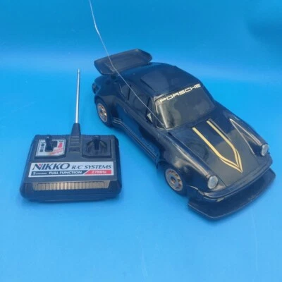 1:16 Nikko Porsche 911 Turbo 1985 RARE With Remote READ DESCRIPTION  - Image 1 of 4