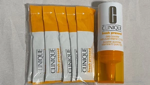 Clinique Fresh Pressed Daily Booster With Pure Vitamin C + 7 Powder Cleanser - Picture 1 of 5