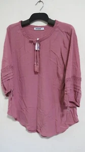 JUST JEANS Women's Blouse Size 8 Colour: Rose BNWT $59.95 - Picture 1 of 2
