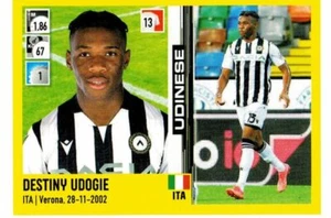PANINI CALCIATORI 2021-2022 FIGURINA # 486 DESTINY UDOGIE ROOKIE STICKER UDINESE - Imagen 1 de 3
