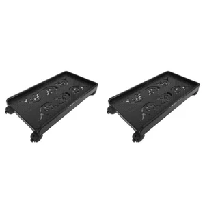 2 Pack Computer-Host-Halterung Baby Einkaufen Aufbewahrungswagen Rädern - Bild 1 von 12