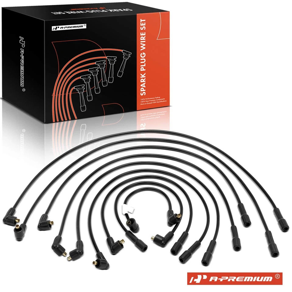 9x Juegos de cables de bujías para Buick Century Regal Riviera Electra 1973-1974 Apollo Foto 1 de 4