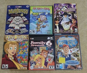 Kid & Family PC Game Lot Adventures, Cards, Word Challenge & More Pre-owned - Picture 1 of 5