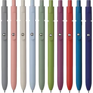 Epakh 10 Pcs Gel Pens, 0.5mm Quick Dry Black Ink Pens Fine Point Smooth Writi... - Picture 1 of 7