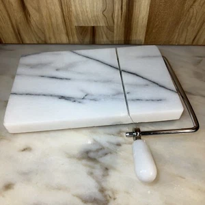 Marble Cheese Slicer Wire Board w/ Lever - Picture 1 of 8