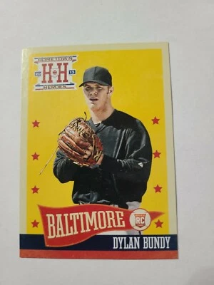 2013 Panini Hometown Heros Baseball Card Dylan Bundy 128 - Image 1 of 2