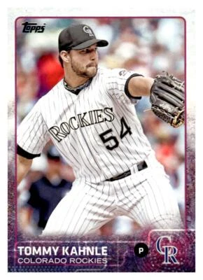 2015 Topps #94 Tommy Kahnle ROCKIES - Image 1 of 2