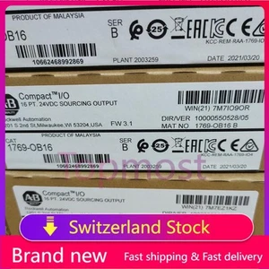 Sealed AB 1769-OB16 SER B Output Module Compact I/O 16 Pt 24VDC US Free Tax - Bild 1 von 6