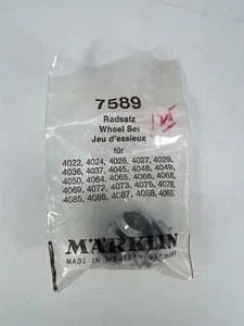 Juego de ruedas Marklin #7589 escala HO 4pk embalaje original - Imagen 1 de 2
