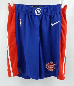 Pantaloncini blu usati gioco Detroit Pistons #5 2023-24 L 38 744 - Foto 1 di 6