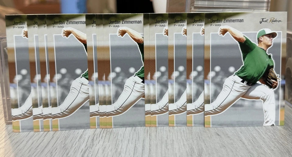 Lote de 14 - 2007 Just Minors Jordan Zimmerman Rookies Edición Plata/25 #JR-65 Foto 1 de 3