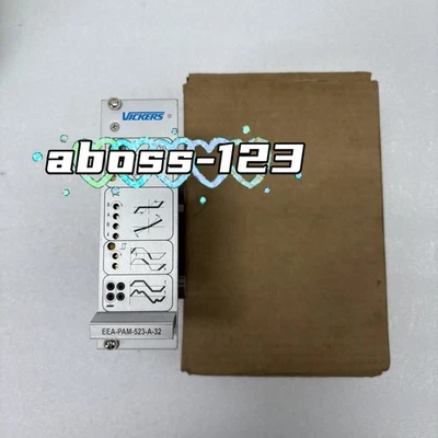 vickers EEA-PAM-523-A-32 （02-326001） scale amplifier plate#1pcs New In Box - Image 1 of 4