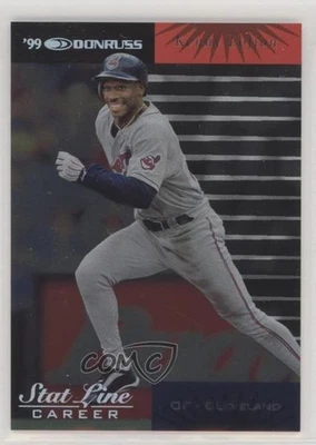 2001 Donruss 1999 Retroactive Stat Line Career /311 Kenny Lofton #41 - Image 1 of 2