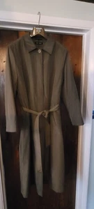 Ladies Dannimac brown raincoat - Picture 1 of 8