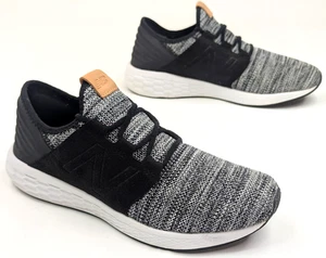 Zapato para correr New Balance Fresh Foam Cruz V2 para hombre 11.5 2E (ancho) Oreo negro blanco - Imagen 1 de 20