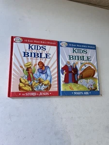 Kids Favorite Bible Stories Noah and Jesus Set Of 2 Wonder Kids Books Hardcover - Imagen 1 de 5