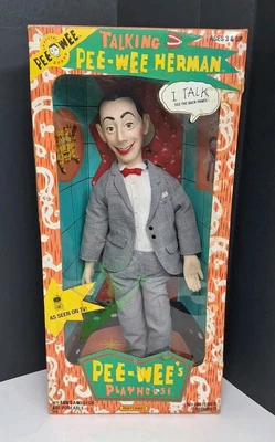 80's Talking Pee Wee Herman 17-Inch Doll By Matchbox w/ Box *See Description  - Image 1 of 4
