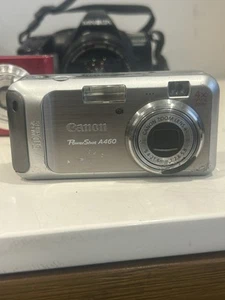 Canon PowerShot A460 5.0 Mp 4X Compact Camera + 5 Other Cameras - Picture 1 of 21
